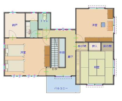 Floor plan for Registered Property 052 Nakatsuma-cho [Currently Recruiting] A