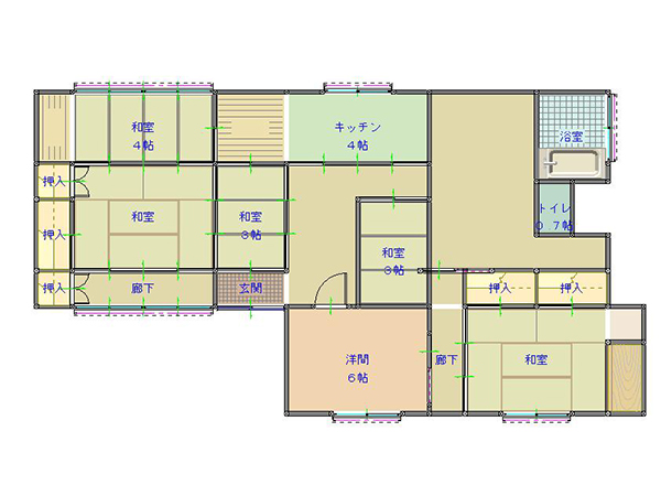 Wood house, 4-min walk to station, Wakayama