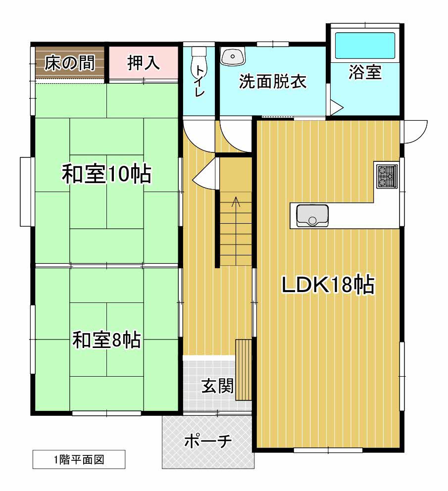 Floor plan for Empty home in Japan