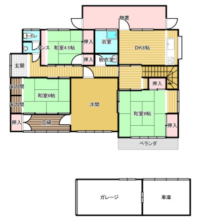 Floor plan for ★NEW A-134 Quiet Residential Neighborhood Property
