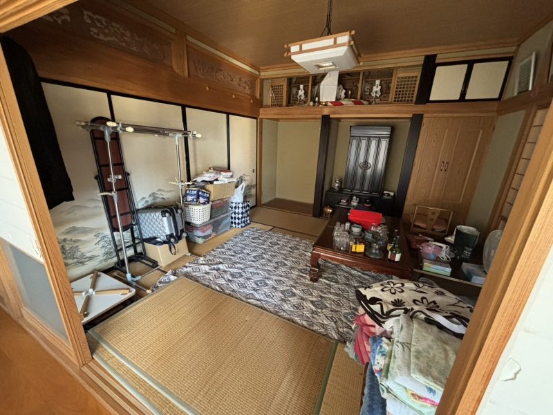 2000s wood house on a large plot in Iwate