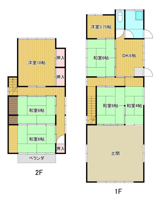 Floor plan for 1960s wood house in Saga