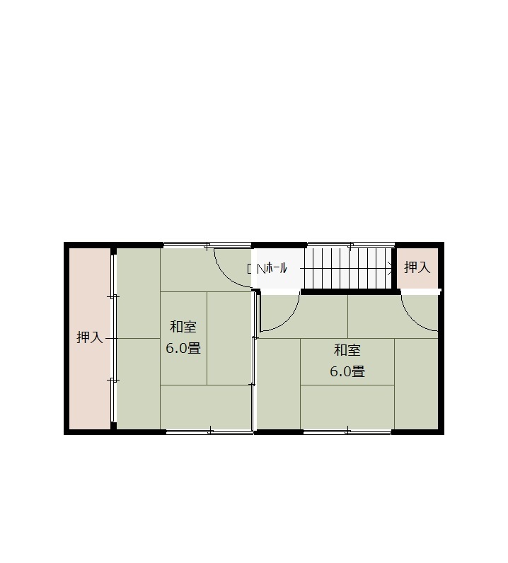 Floor plan for 1970s wood house in Omiya, Kyotango, farmland, approval needed