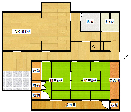 Floor plan for Property for Sale 119 (Shimohira Area)