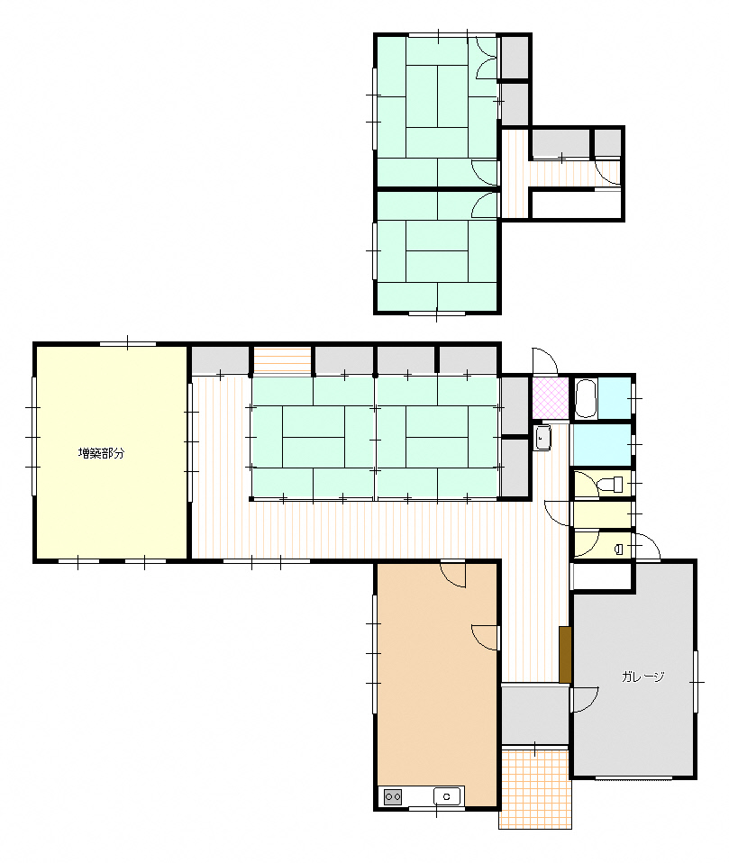 Floor plan for Empty home in Japan
