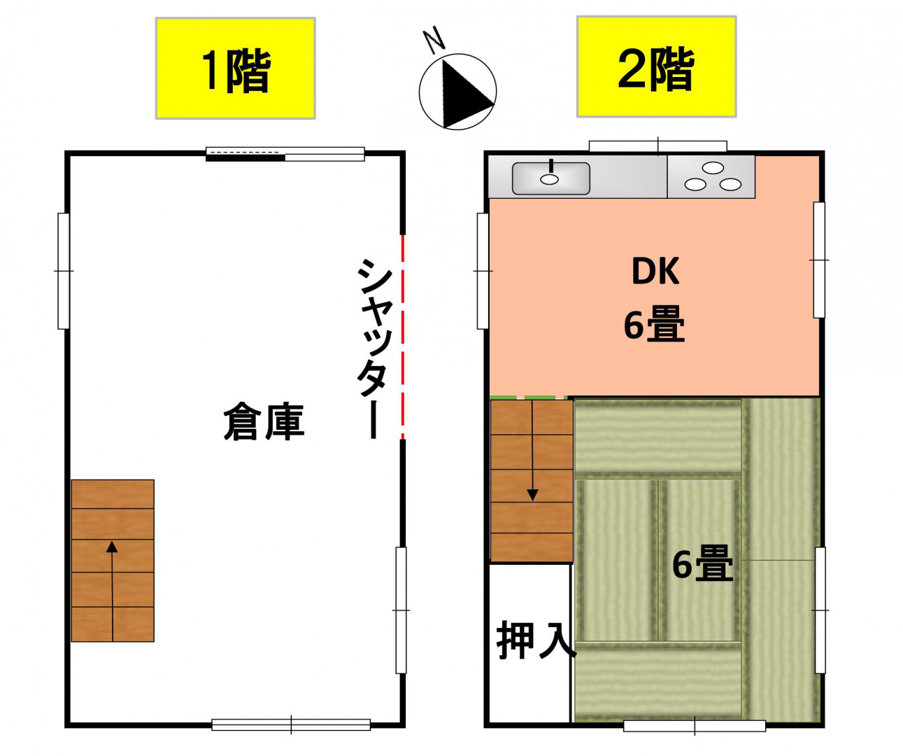 Floor plan for 1890 (Vacant Storehouse)