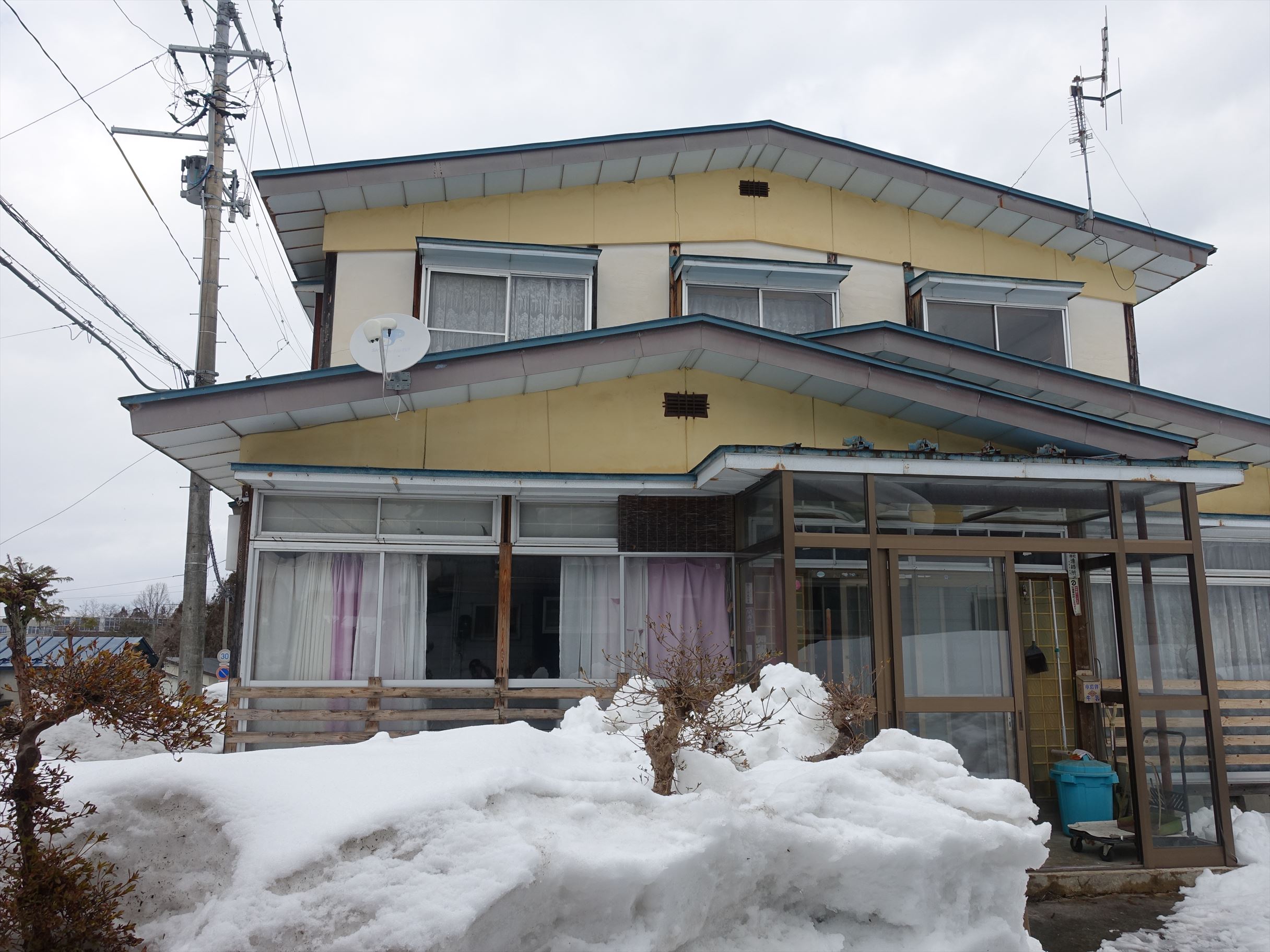 Empty home in Japan