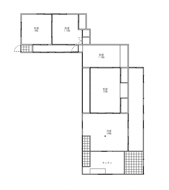 Floor plan for Empty home in Japan