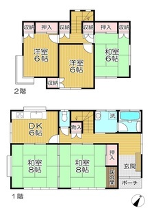 Floor plan for Empty home in Japan
