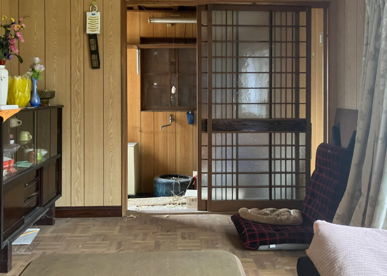 Empty home in Japan