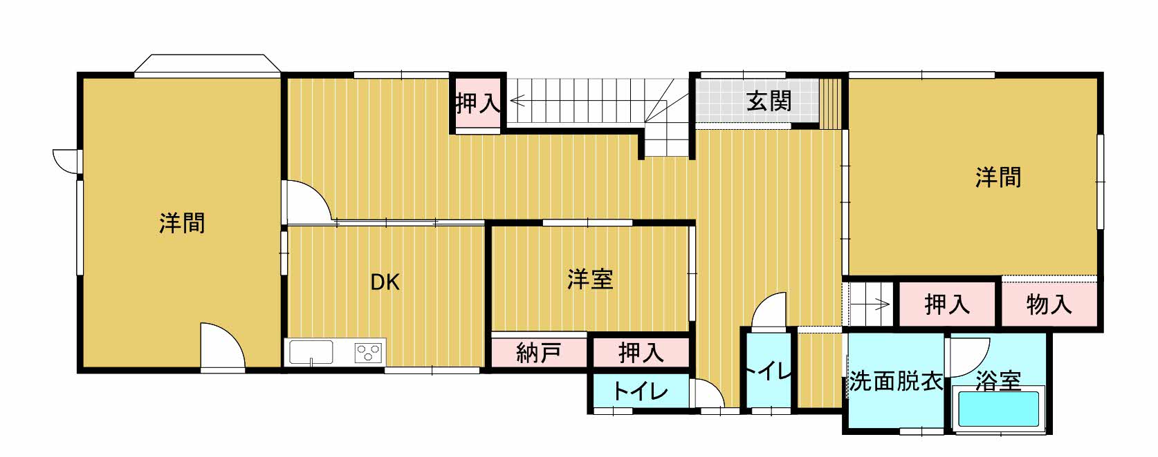 Floor plan for Empty home in Japan