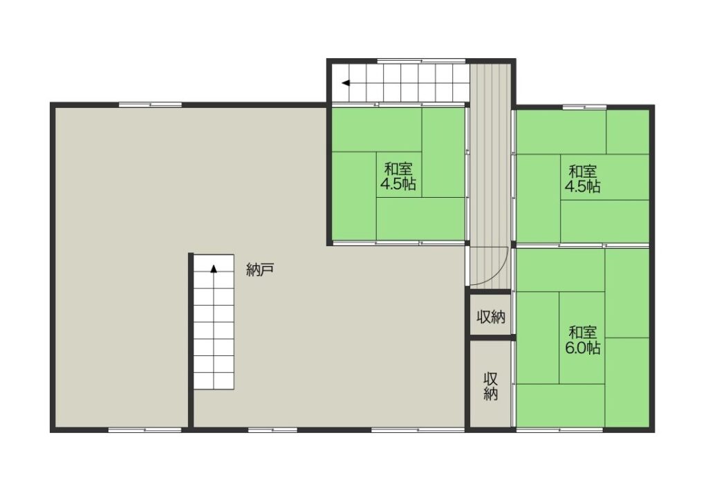 Floor plan for Want to make use of terraced fields? Agricultural/farming-suitable rental-capable property (R5-O-3)