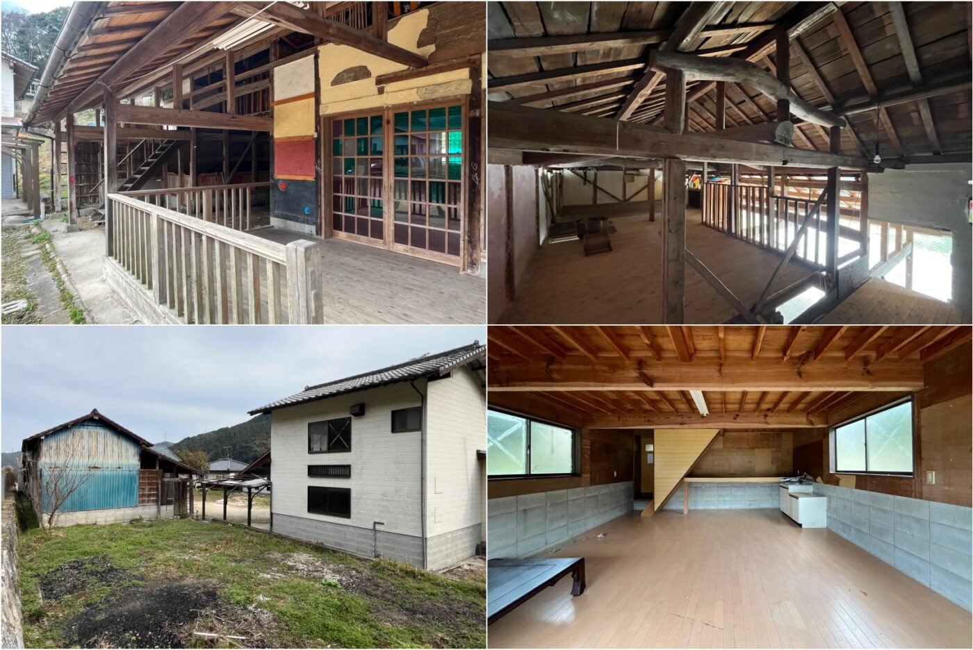 1960s wood house with storehouses in Fukuoka