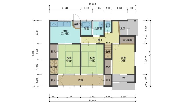 Floor plan for Empty home in Japan