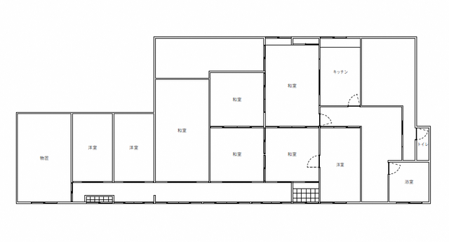 Floor plan for Empty home in Japan