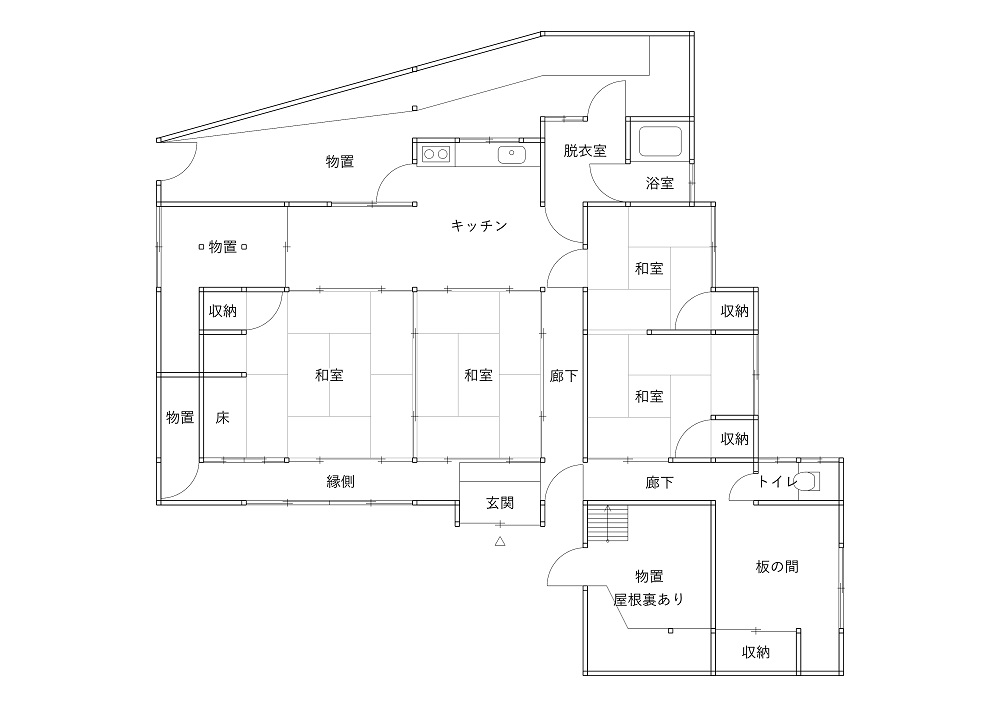 1950s wood house in Kagawa