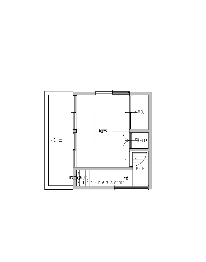 Floor plan for Wood house with outbuildings in Nagano