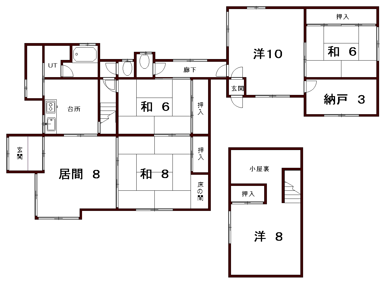 Empty home in Japan