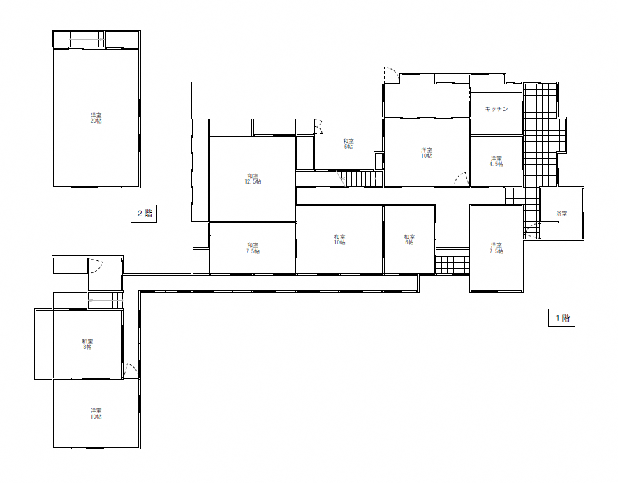 Floor plan for Empty home in Japan