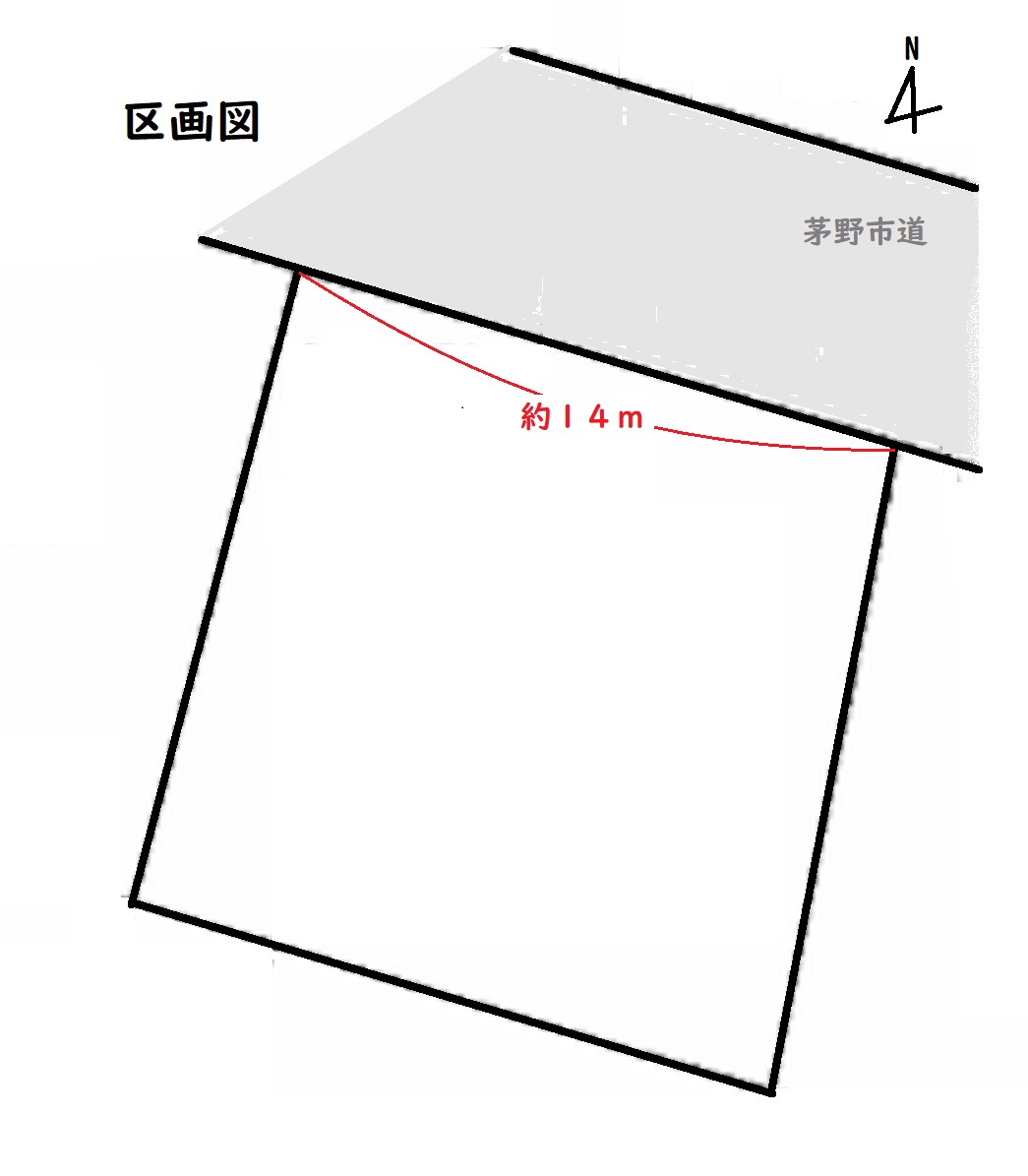 Floor plan for Empty home in Japan