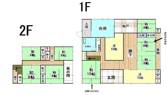 Floor plan for Empty home in Japan
