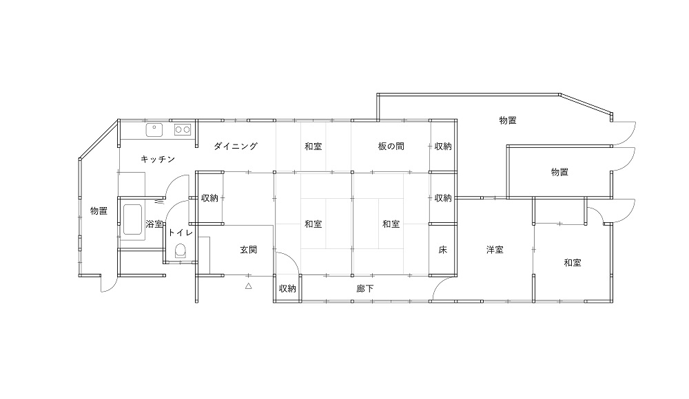 1970s wood house in Kagawa