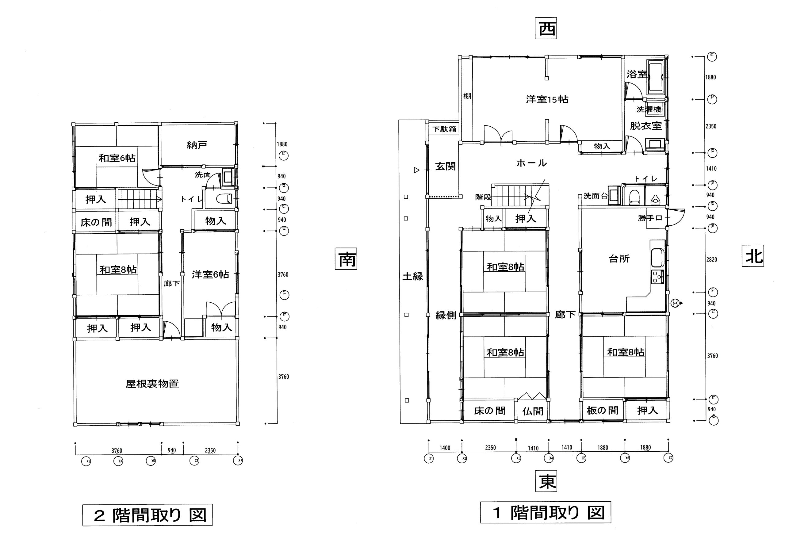 Floor plan for Wood house, 4-min walk to station, Fukui
