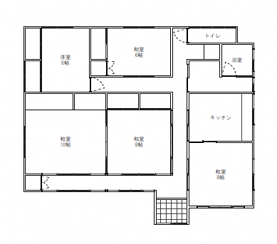 Floor plan for Empty home in Japan