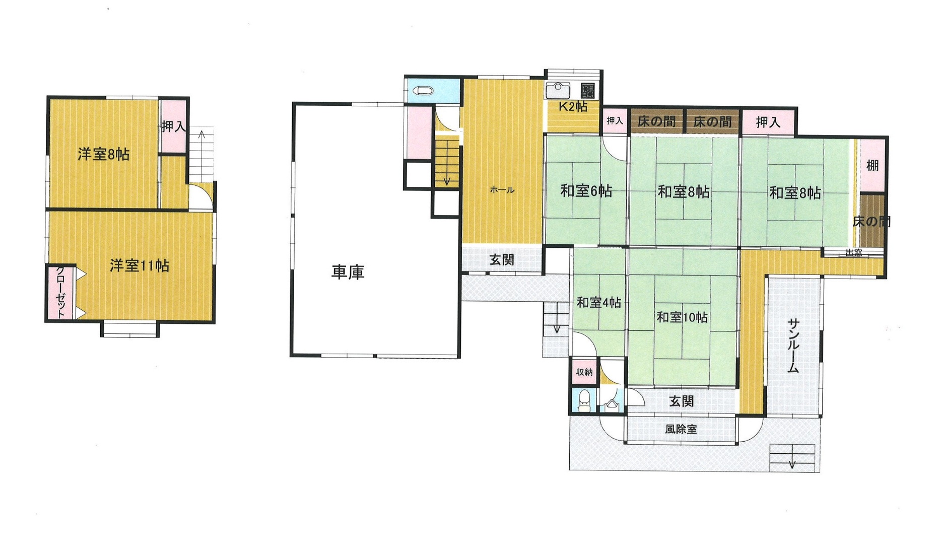 Floor plan for Empty home in Japan