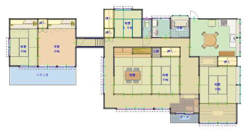 Floor plan for Registered Property 040 Sugiyama [Recruiting]