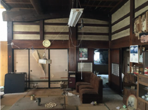 Wood house on a large plot in Niigata