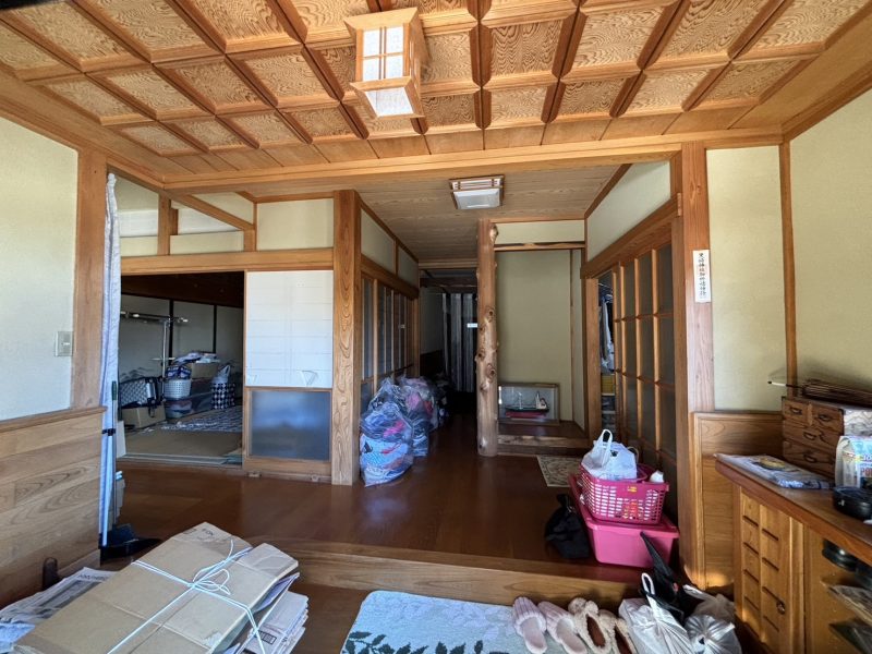 2000s wood house on a large plot in Iwate