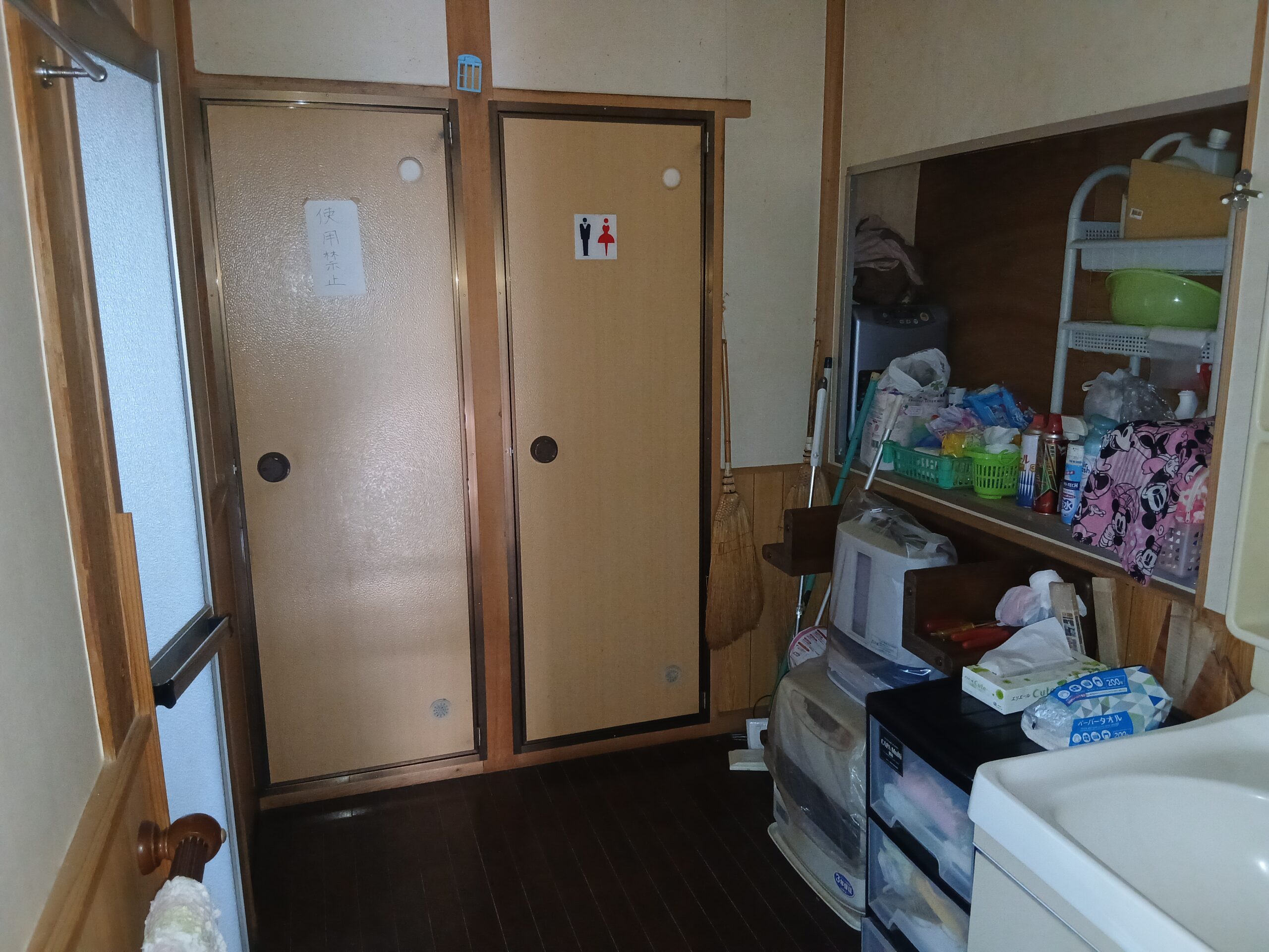 1950s wood house on a large plot in Iwate