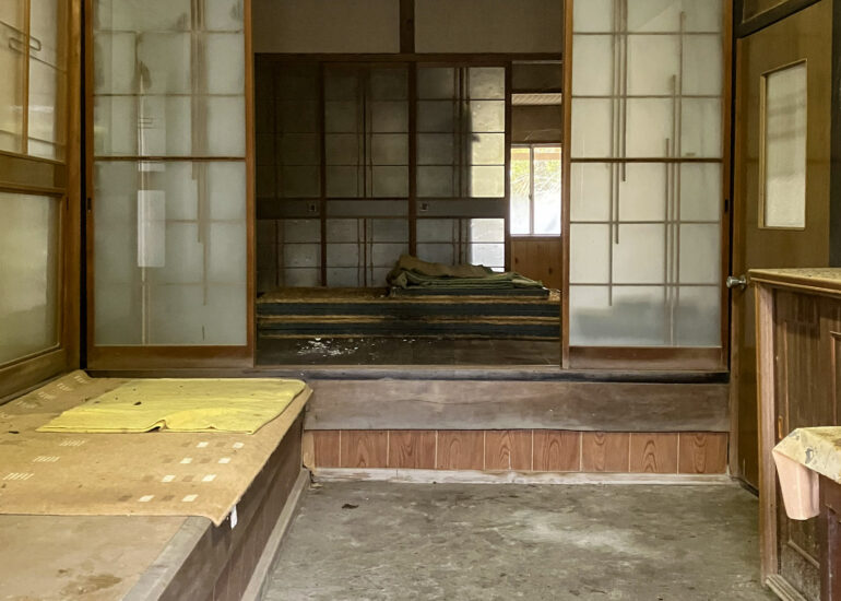 Empty home in Japan