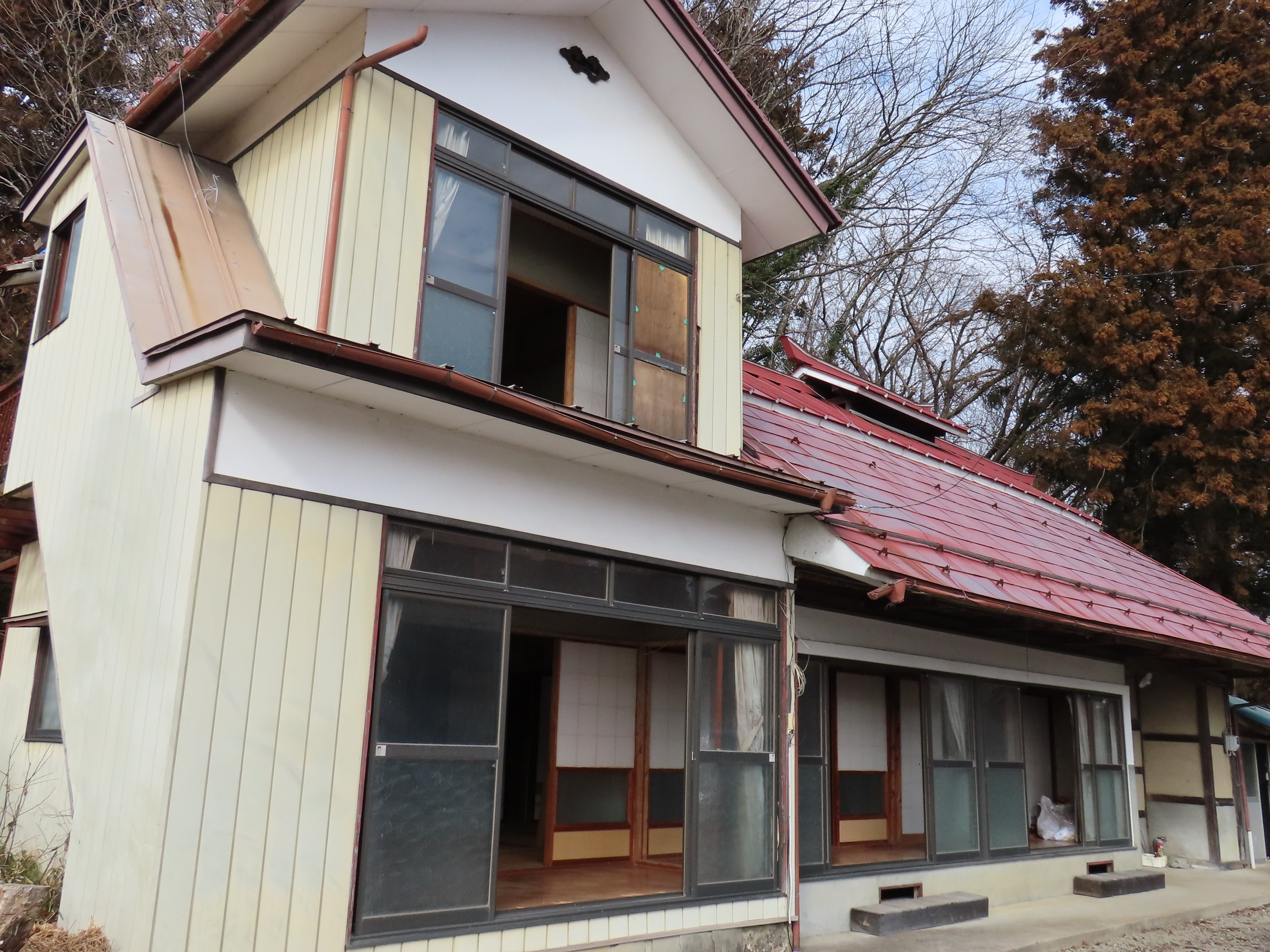 Wood house in Fukushima
