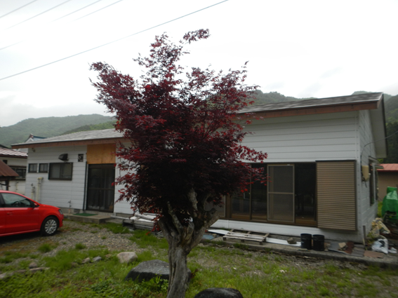 1900s wood house in Fukushima