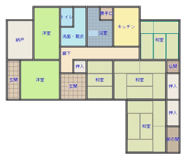 Floor plan for House in Kochi