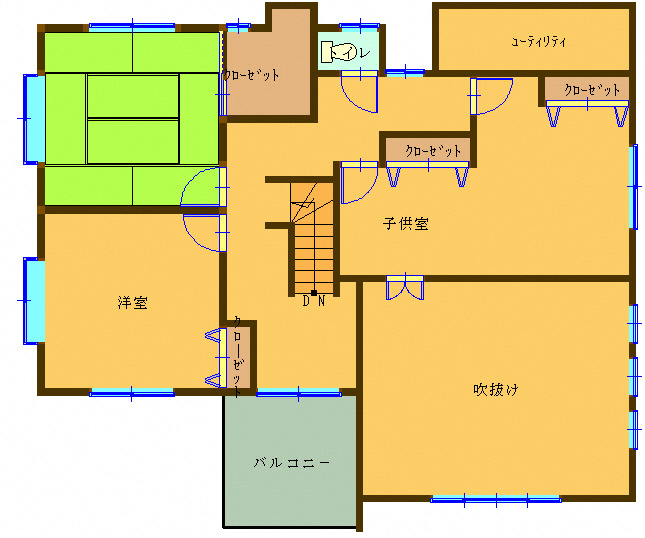 2000s wood house, 18-min walk to station, Iwate