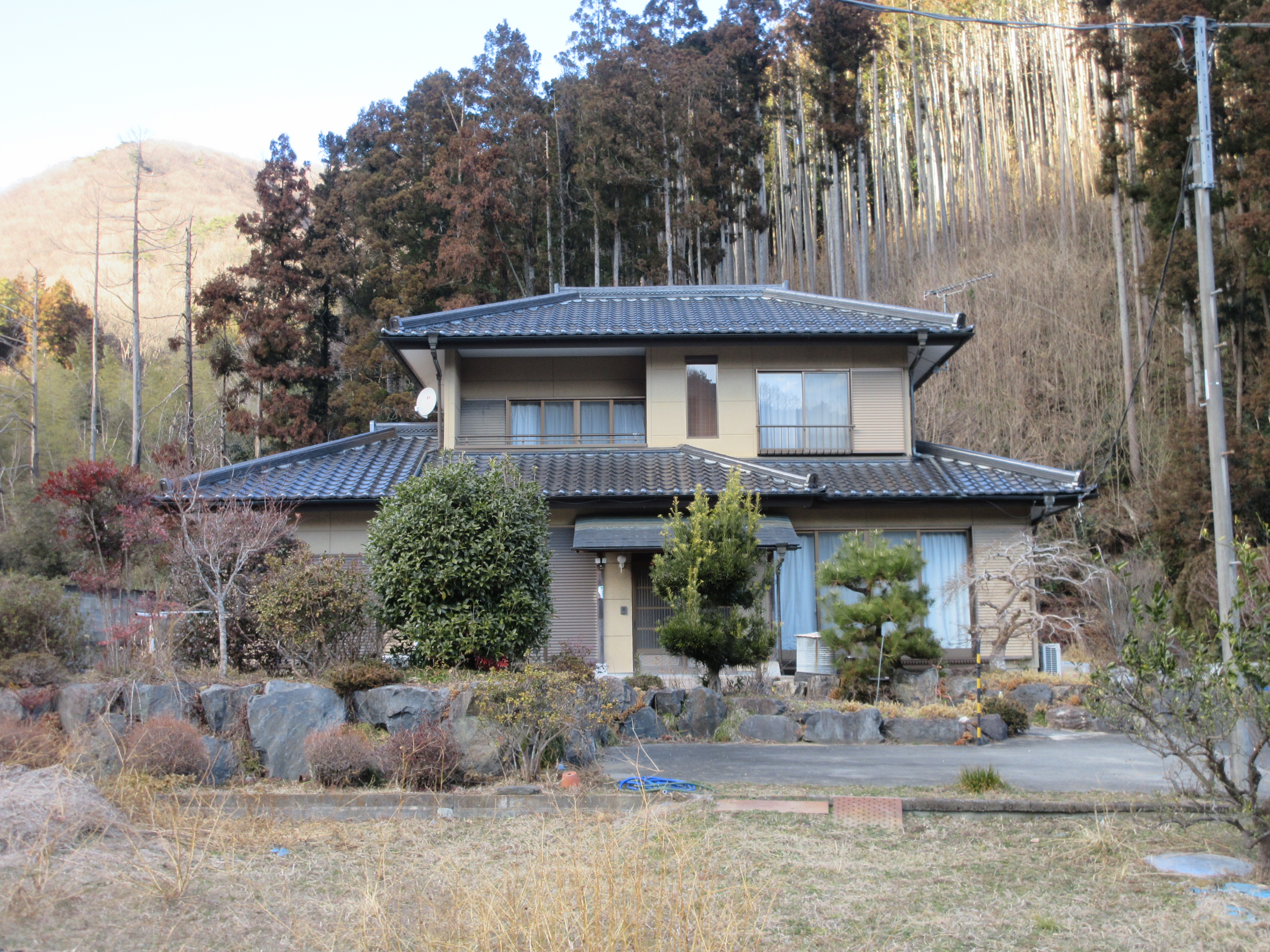 1990s wood house in Tochigi