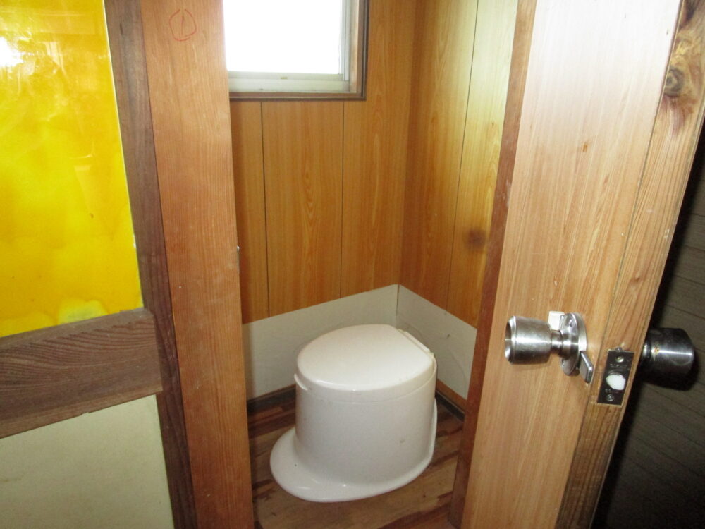 1980s wood house with outbuildings in Iwate