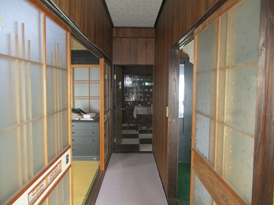 Empty home in Japan