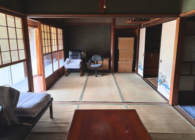 Empty home in Japan