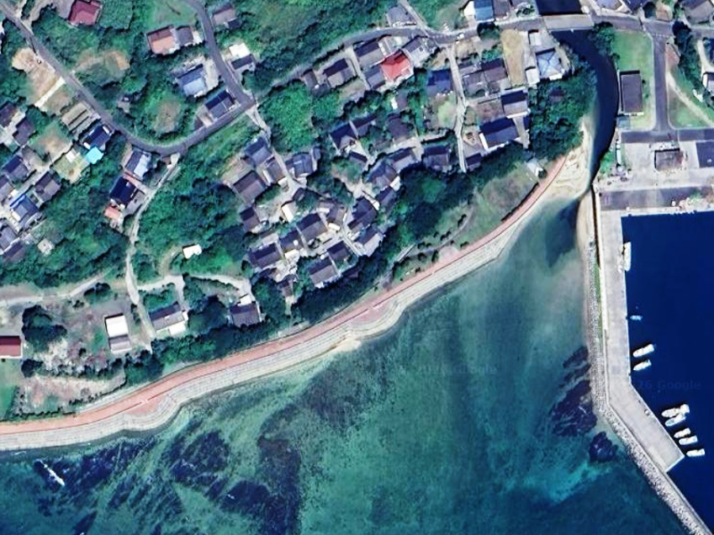 1970s house near the coast in Nishinoomote, Kagoshima