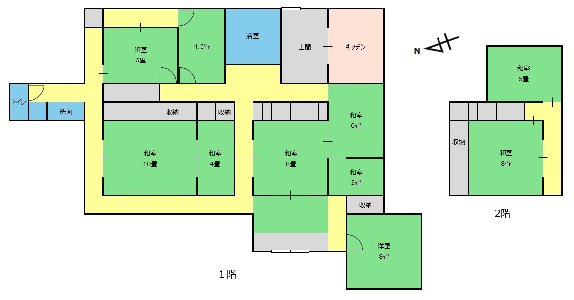 1960s wood house on a large plot in Tottori