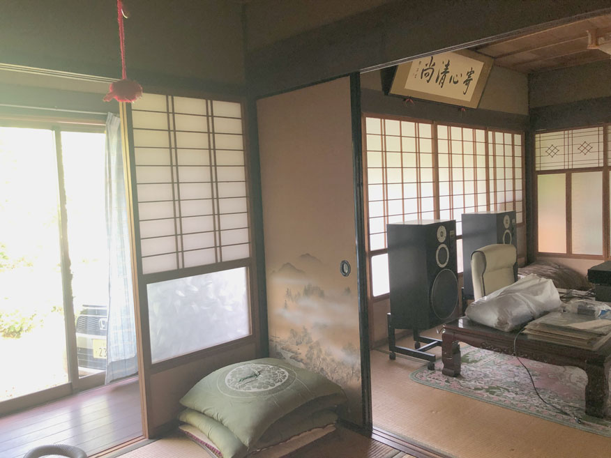 Wood house in Hiyoshi, Nantan, farmland, approval needed