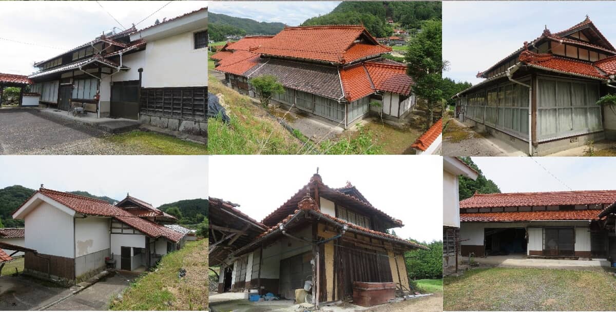 Wood house on a large plot in Hiroshima