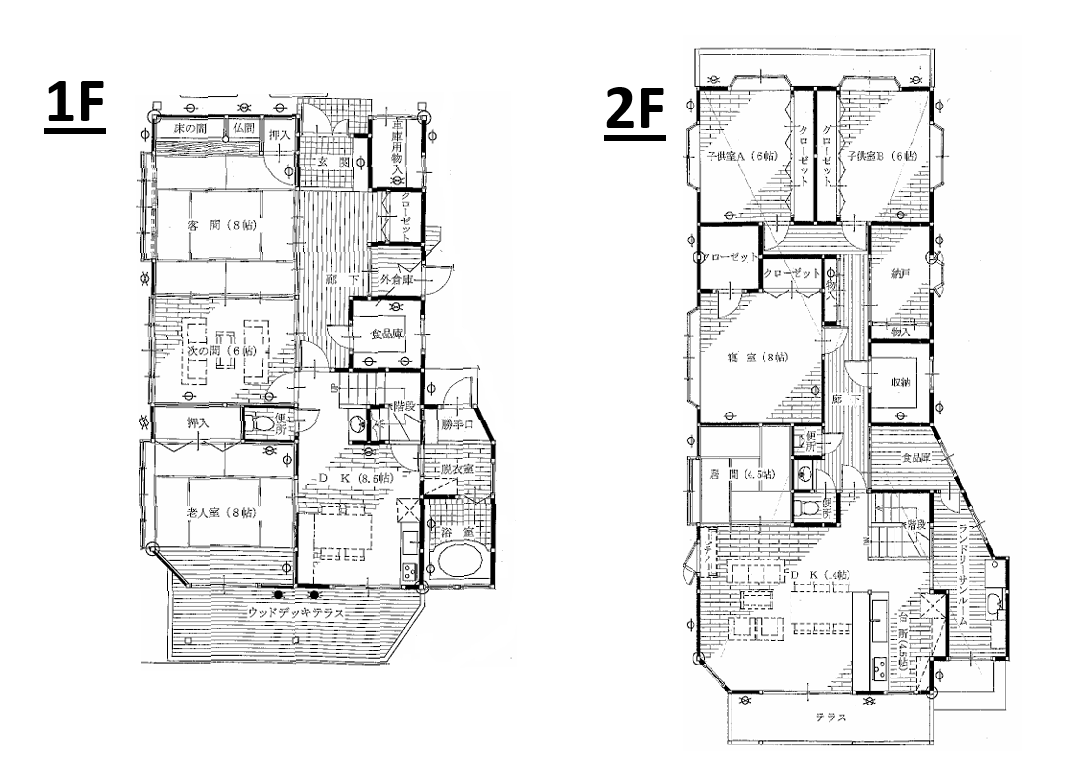 Floor plan for House in Oita