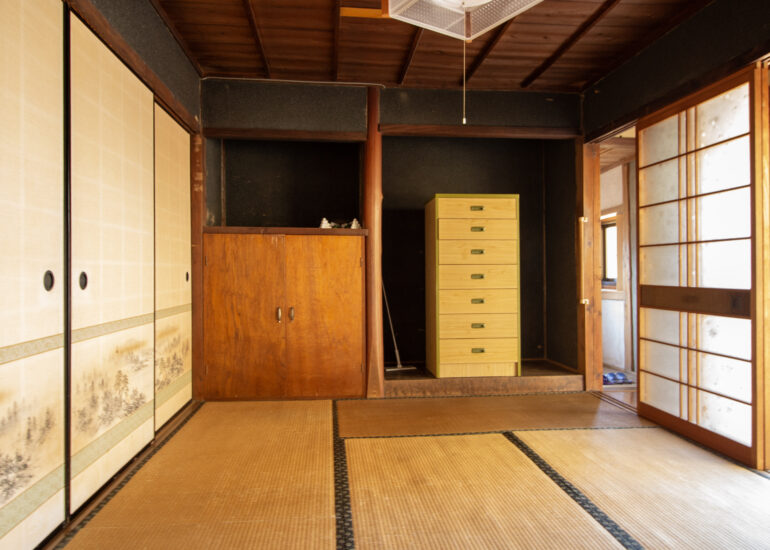 Empty home in Japan