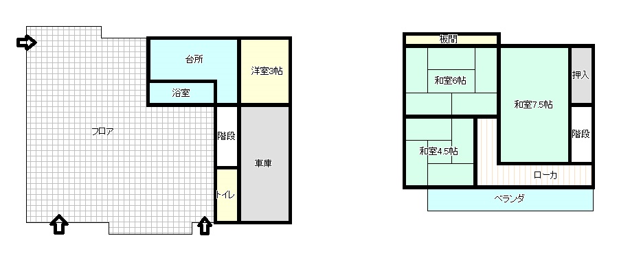 1970s wood house, 16-min walk to station, Fukui