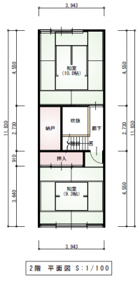 Floor plan for Wood house in Niigata